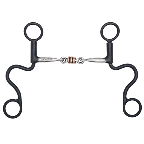Showman Short Shank Dog Bone Copper Roller Bit