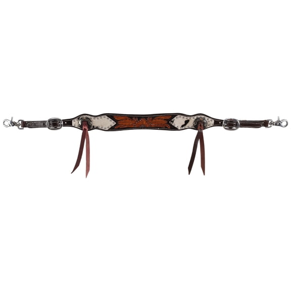 Showman Sierra Blooms Leather Wither Strap