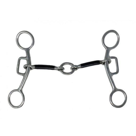 Showman Stainless Steel 5" Snaffle Bit