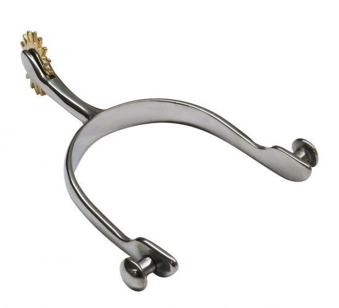 Showman Stainless Steel Gaited/Walking Horse Style Spurs - Walmart.com