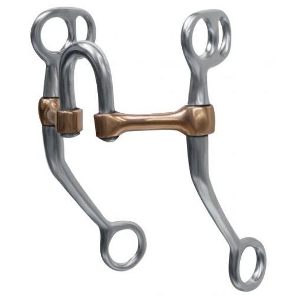 Showman Stainless Steel Tom Thumb Correction Bit