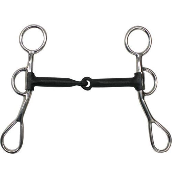 Showman Stainless Steel Training Bit w/ 6" Cheeks