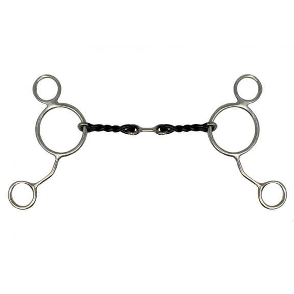 Showman Stainless Steel Wonder Bit w/ Twisted Mouth & Dogbone Center