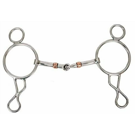 Showman Stainless Steel Wonder Gag Bit