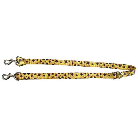 Showman Sunflower Print Nylon Tie Down Strap