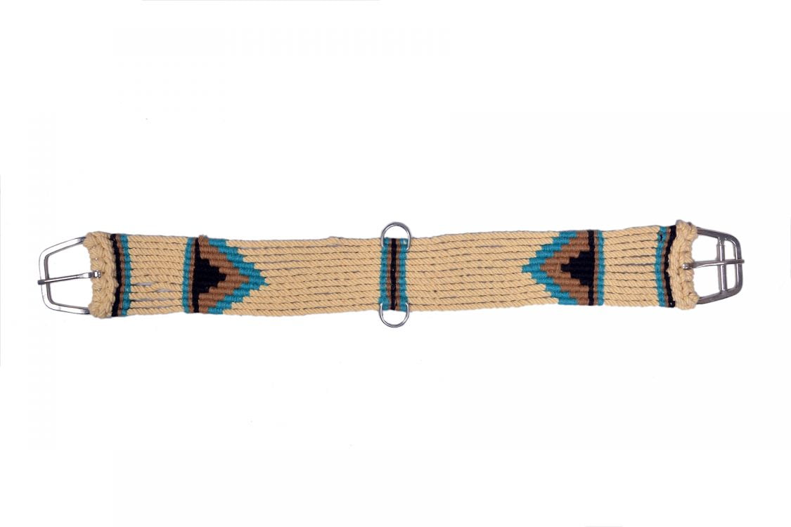 Showman™ Cotton Blend double weave string roper girth