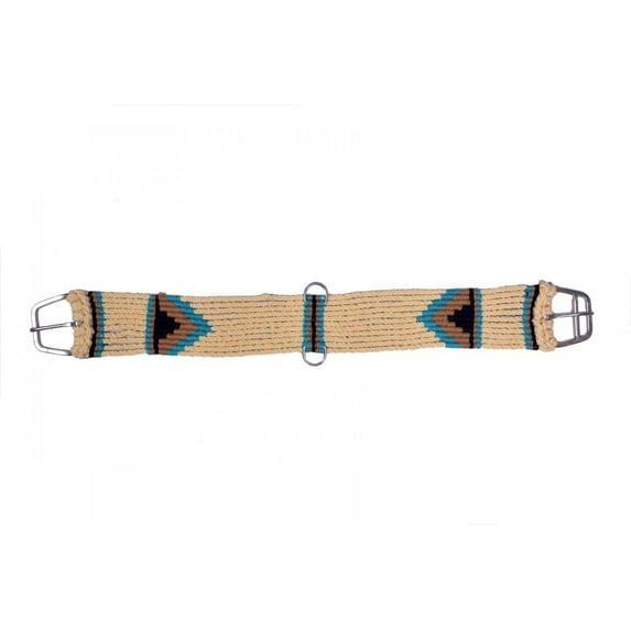 Showman Tan Cotton Blend String Girth w/ Southwest Design (32)