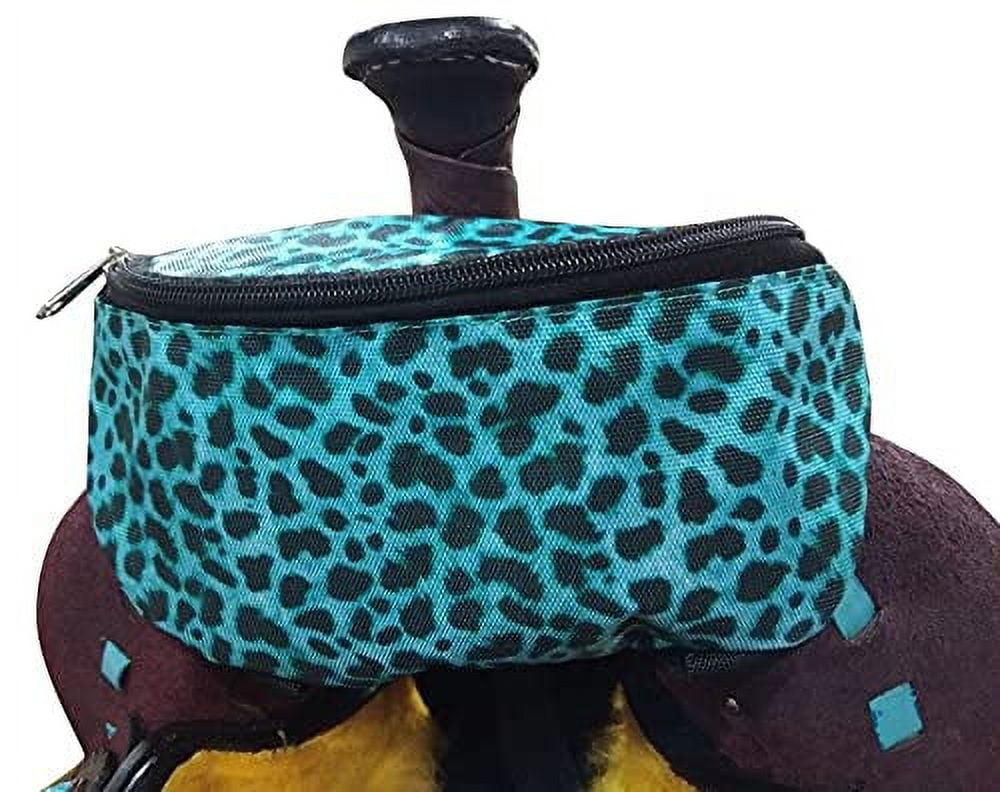 178168 Showman ® Southwest Print Insulated Nylon Saddle Pouch