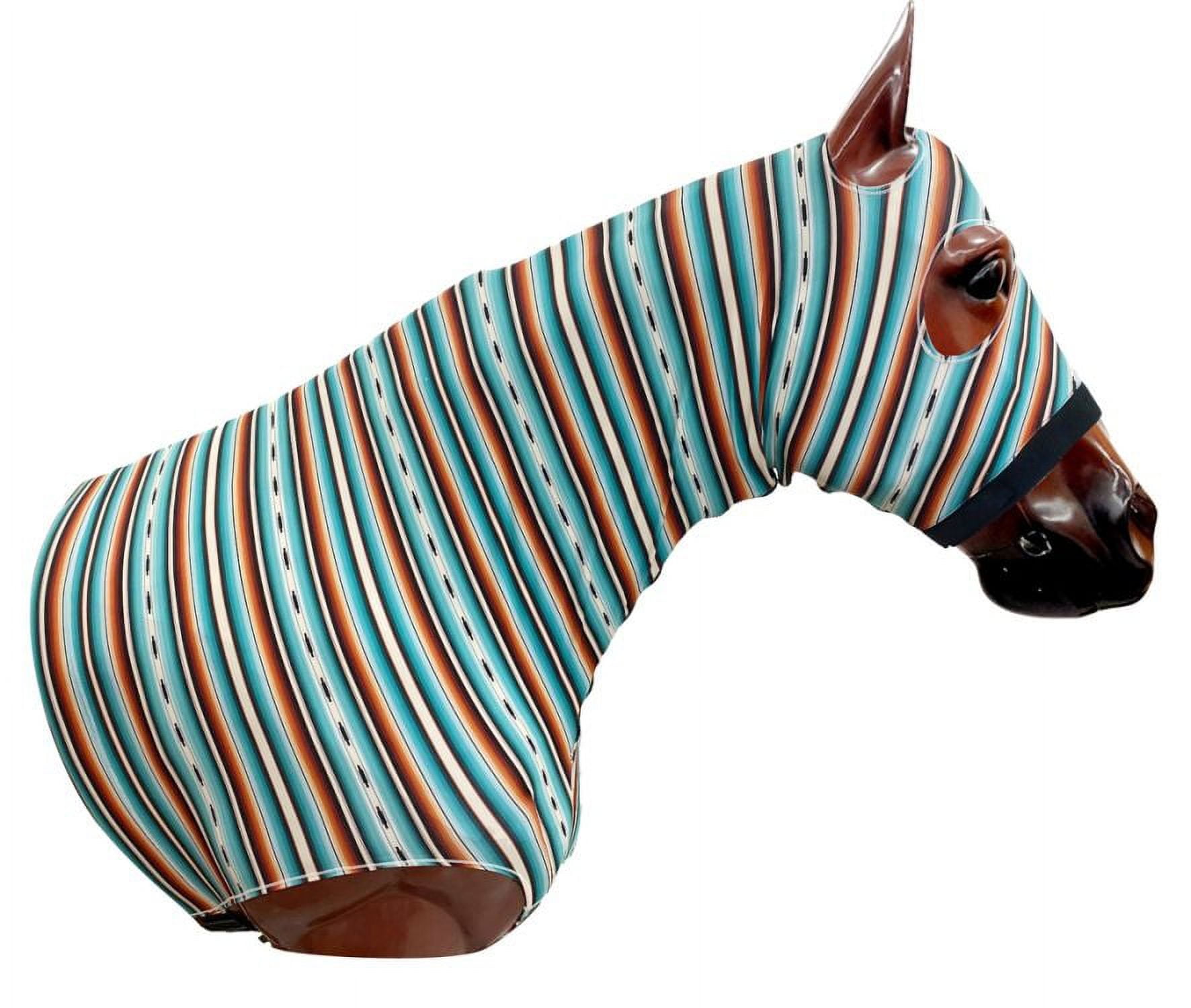 Schulz Equine Lycra Hood- Serape Aztec