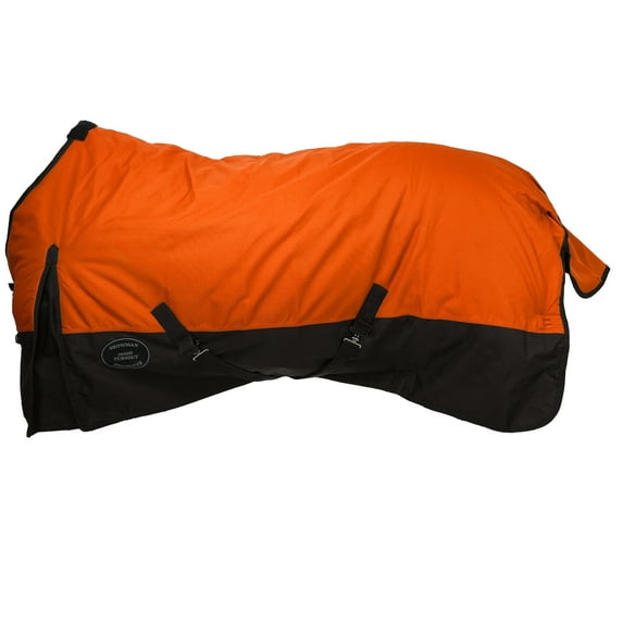 Showman Waterproof & Breathable 1200 Denier Turnout Horse Blanket (Orange, 78")