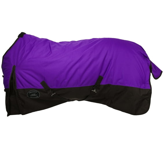 Showman Waterproof & Breathable 1200 Denier Turnout Horse Blanket (Purple, 68")