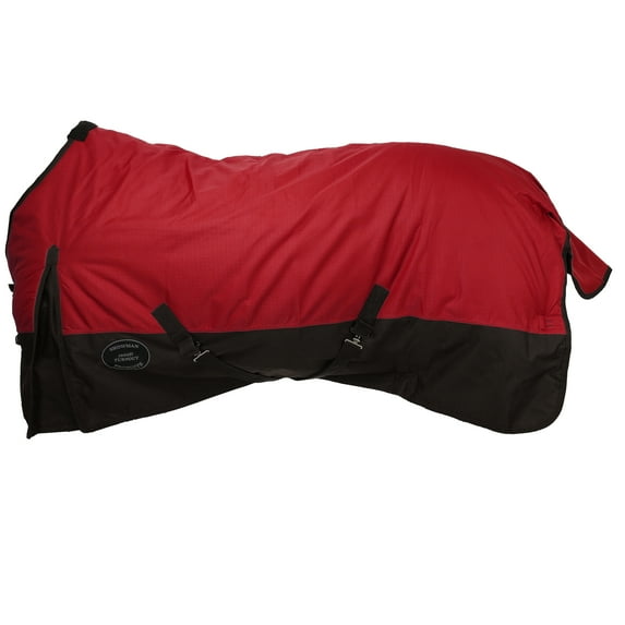 Showman Waterproof & Breathable 1200 Denier Turnout Horse Blanket (Red, 76")
