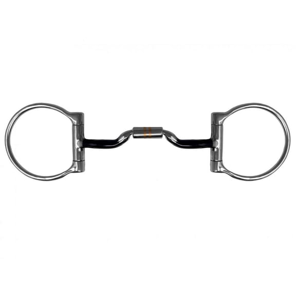 Showman Western D-Ring Bit w/ Sweet Iron Low Port Mouth