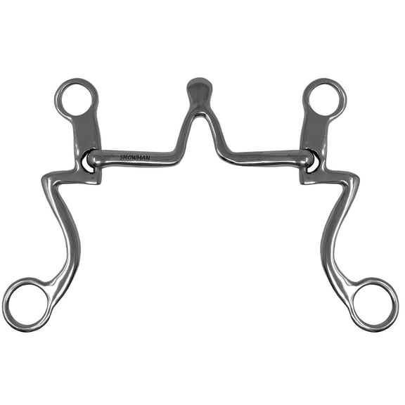 Showman Western Seven Shank Cathedral Port Spoon Bit