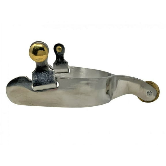 Showman Western Stainless Steel Men's Spurs