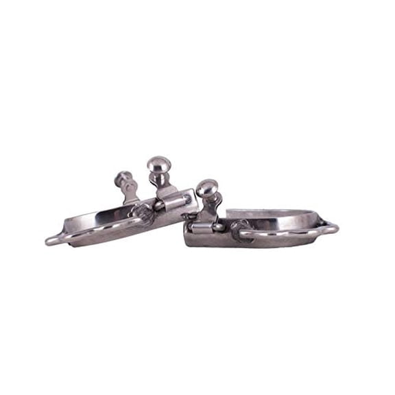 Showman Youth Stainless Steel Bumper Spurs