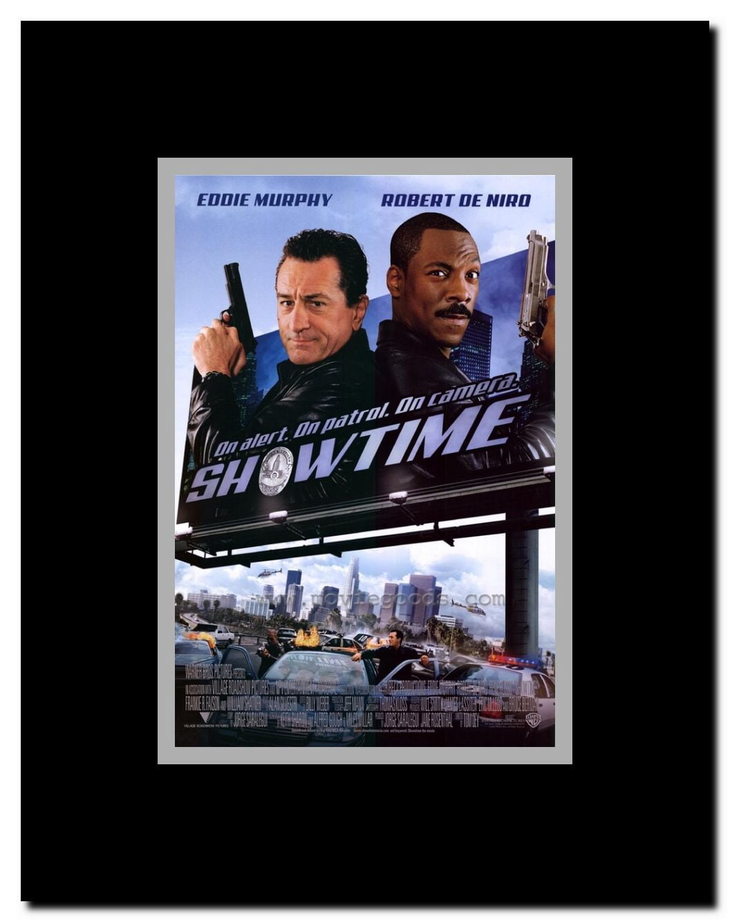 Showtime Framed Movie Poster