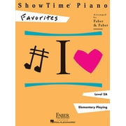 Showtime Piano Favorites - Level 2a Sheet Music Songbook for Piano Students Easy Piano Method Book with Folk Songs and , Paperback