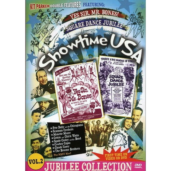 Showtime USA: Volume 2: Yes Sir, Mr. Bones! / Square Dance Jubilee (DVD), Kit Parker Films, Music & Performance