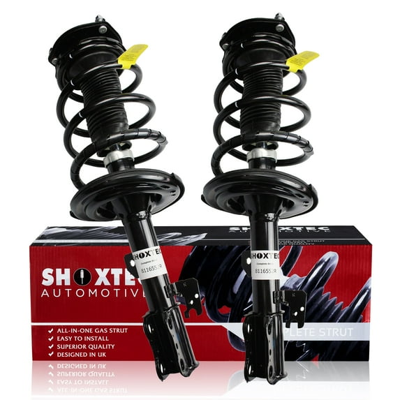 Shoxtec Front Complete Strut Assembly for 2005 - 2010 Toyota Sienna FWD Coil Spring Shock Absorber Kits Repl. Part no. 172363 172364