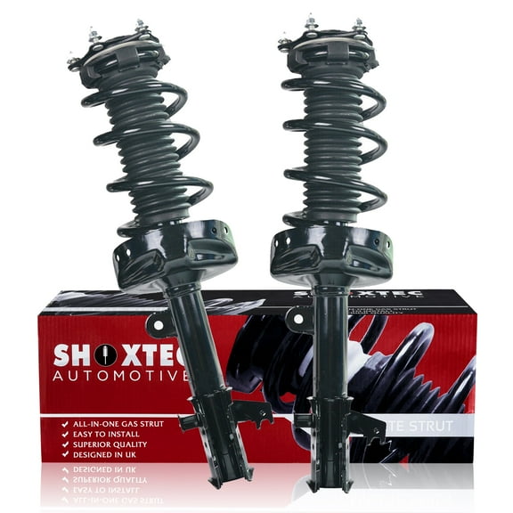 Shoxtec Front Complete Strut Assembly for 2007-2012 Acura RDX Coil Spring Assembly Shock Absorber Kits Repl. Part no. 172492 172491