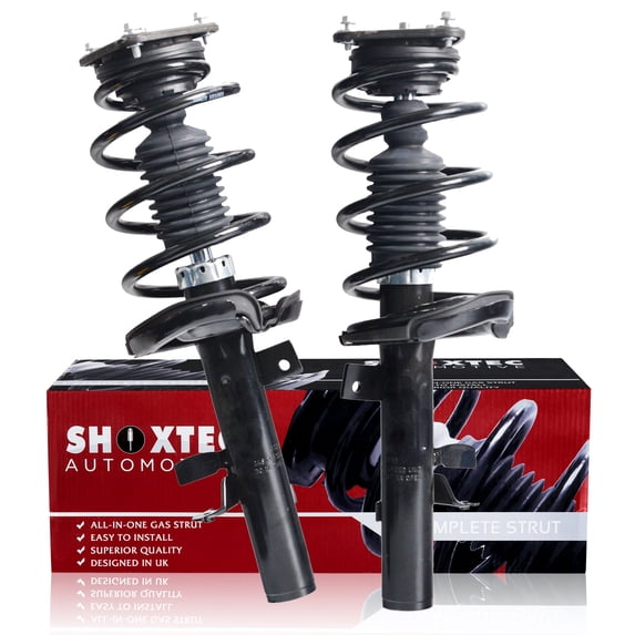 Shoxtec Front Complete Struts Assembly fits 2012 2013 Ford Focus, Auto transmission Only; Coil Spring Shock Absorber Repl. Part no. 172523 172522