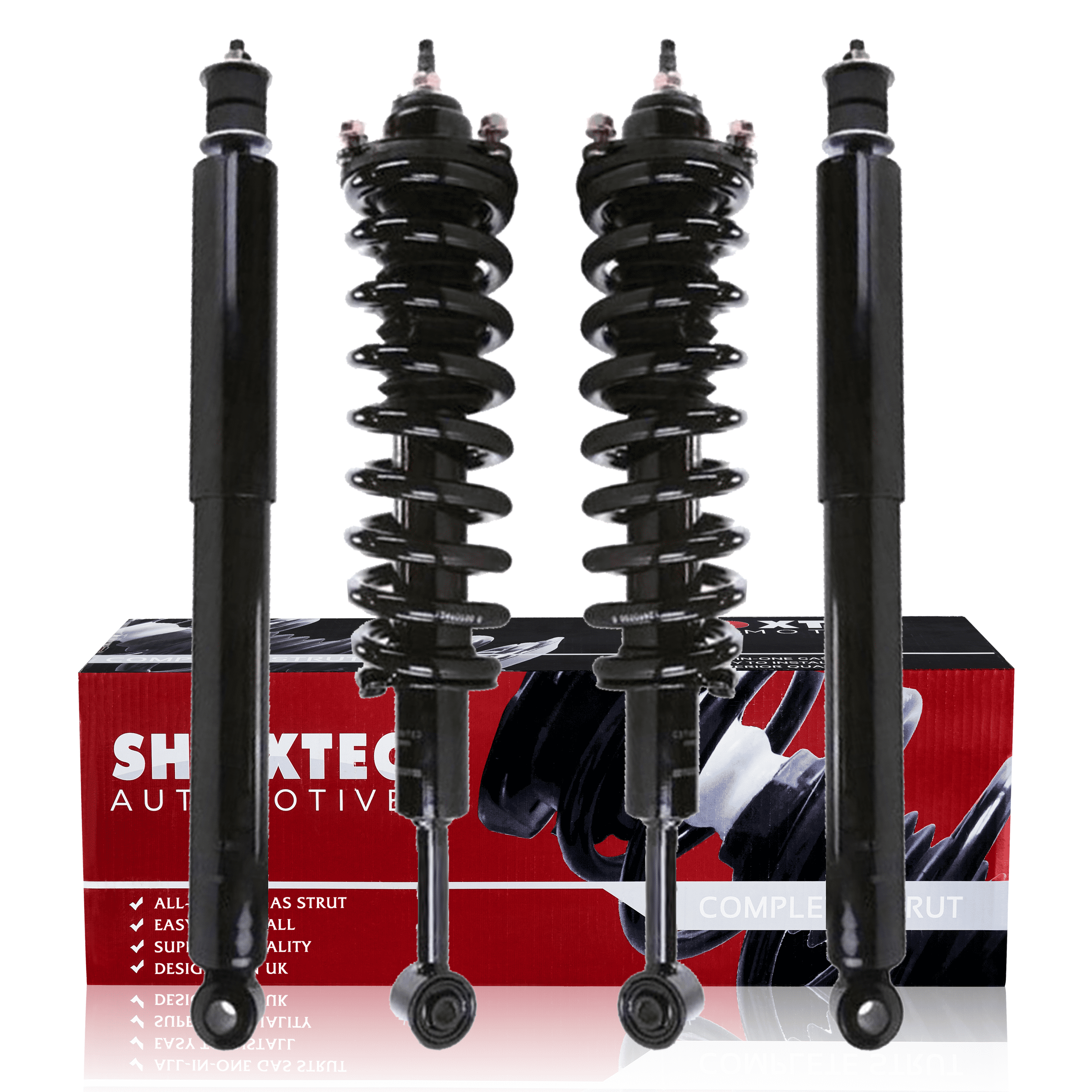X Reas Module Shoxtec Full Set Complete Strut Shock Absorbers Replacement for 2003 ...