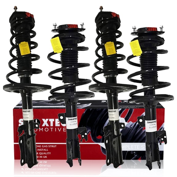 Shoxtec Full Set Complete Struts Coil Spring Assembly for 2007- 2011 Toyota Camry Repl Part no. 11741 11742 172310 172309