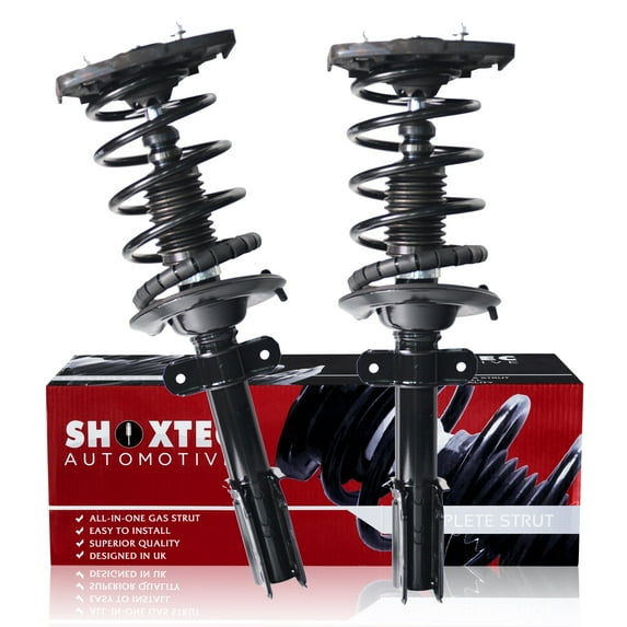 Shoxtec Rear Complete Strut Assembly Replacement for 14-16 Chevrolet Impala Limited;04-13 Chevrolet Impala; 04-07 Pontiac Grand Prix Cruiser Coil Spring Assembly Shock Absorber Kits Repl. Part no. 372