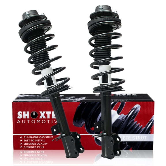 Shoxtec Rear Complete Struts fits 2004-2008 Suzuki Forenza 2005-2008 Suzuki Reno Coil Spring Assembly Shock Absorber Repl part no. 172450 172451
