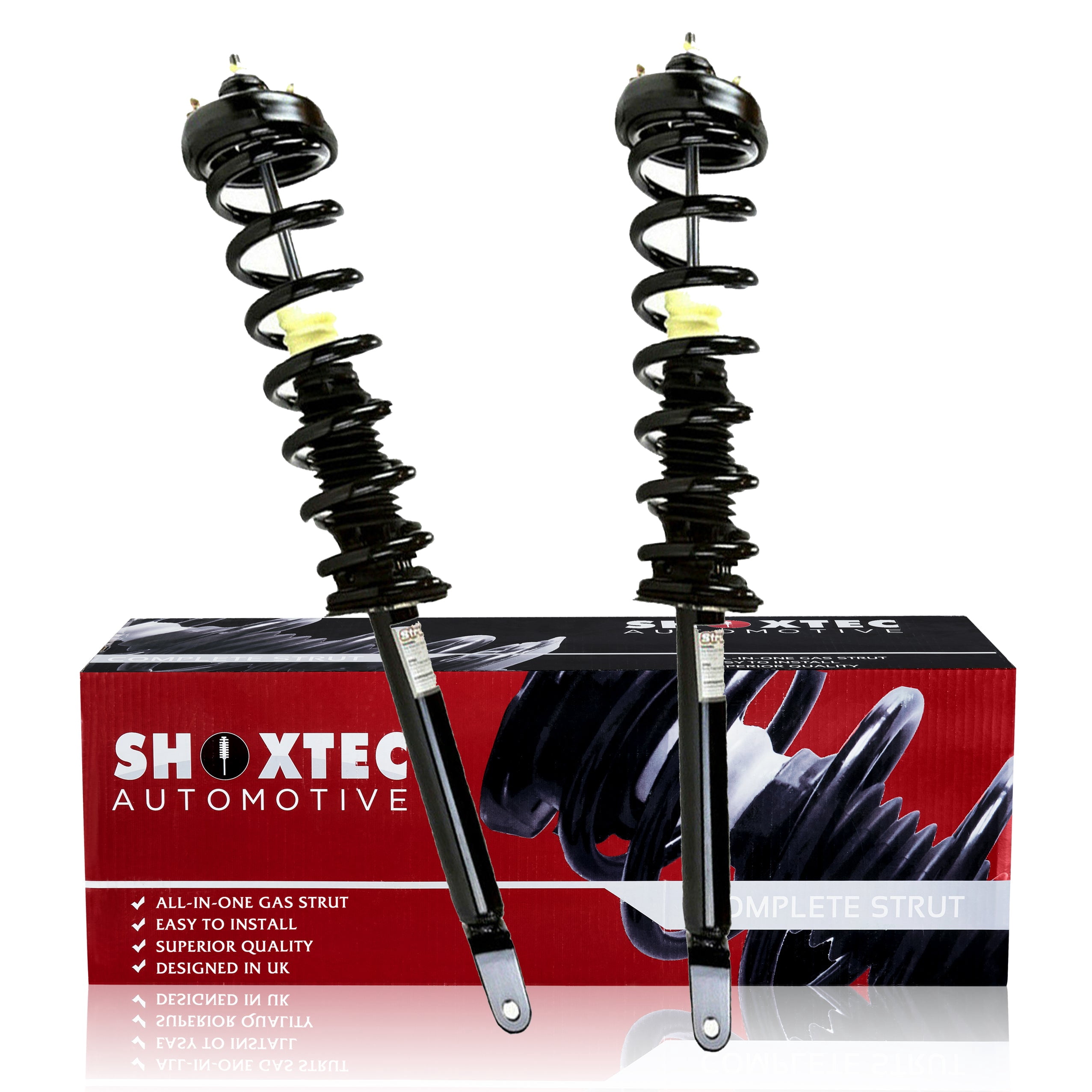 Repl Kit Shoxtec Rear Complete Struts fits 2008-2012 Honda Accord Coil Spring ...