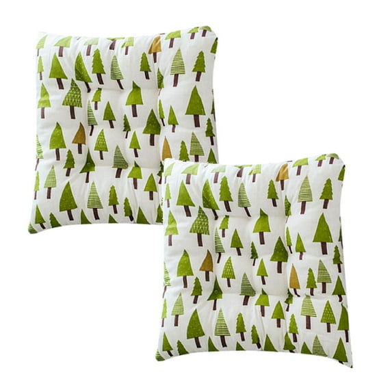 Shpwfbe 2PCS Outdoor Garden Patio Home Kitchen Office Sofa Chair Seat Soft Cushion Pad