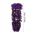 thumbnail image 1 of Shpwfbe 80cm Artificial Silk Violet Wisteria Wedding Bouquet (135 Count), 1 of 2
