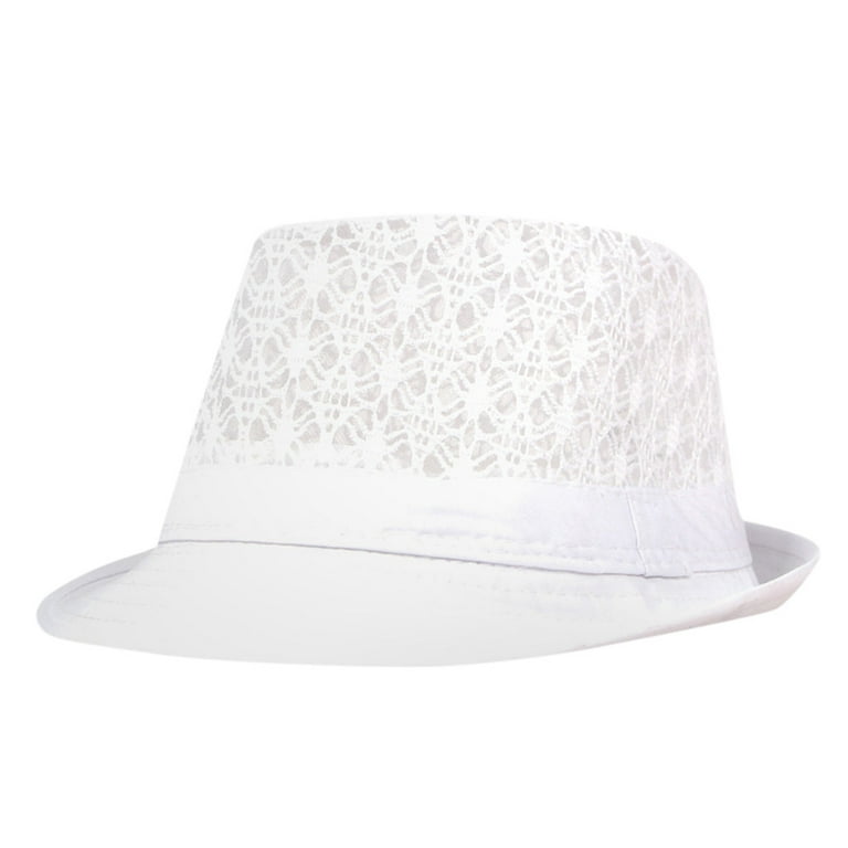 Shpwfbe Beach Hats For Women Packable Breathable Hollow Sun Summer Cuban  Trilby Men Women Accessories