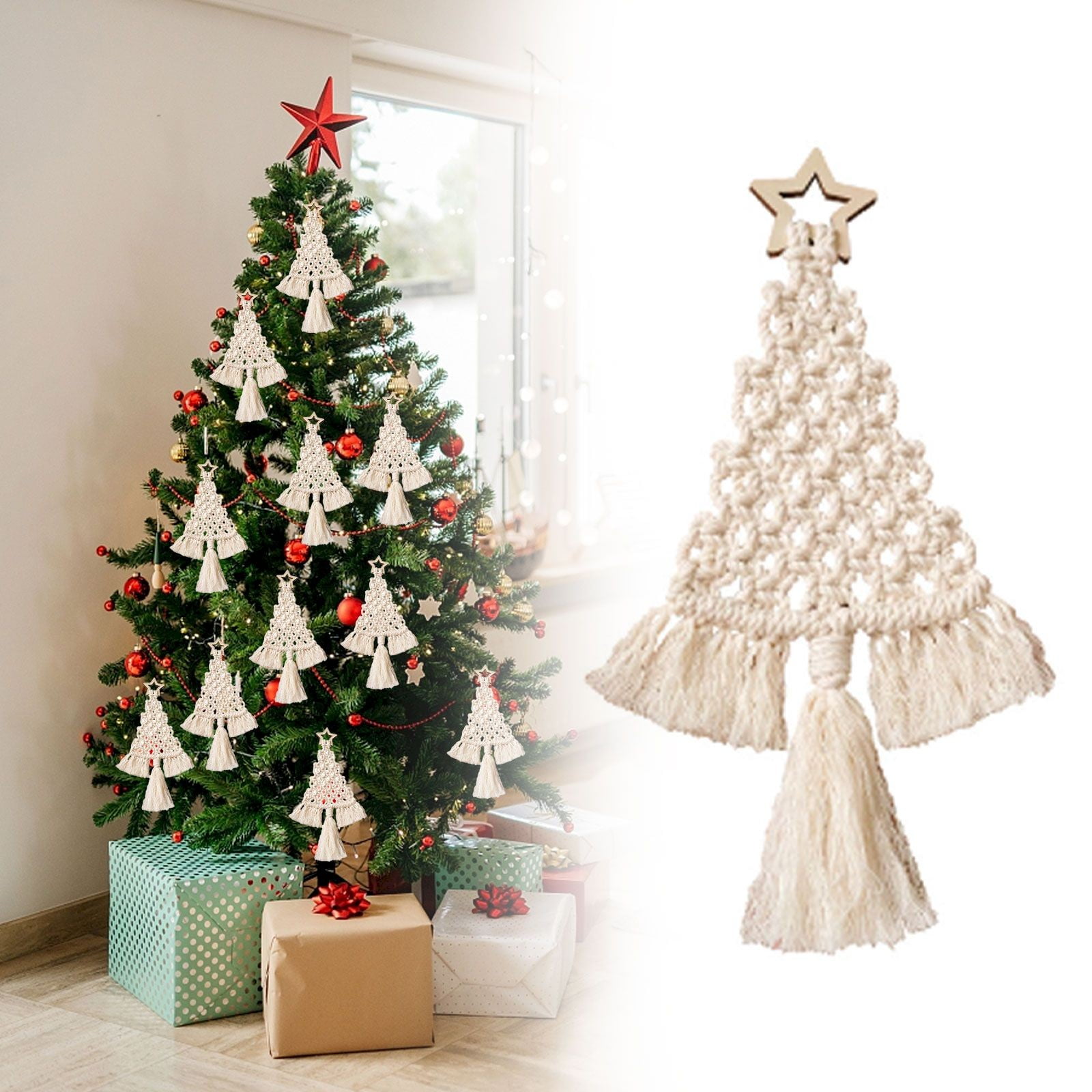 Shpwfbe Christmas Decorations,Christmas Decor,3 Set Christmas Tree