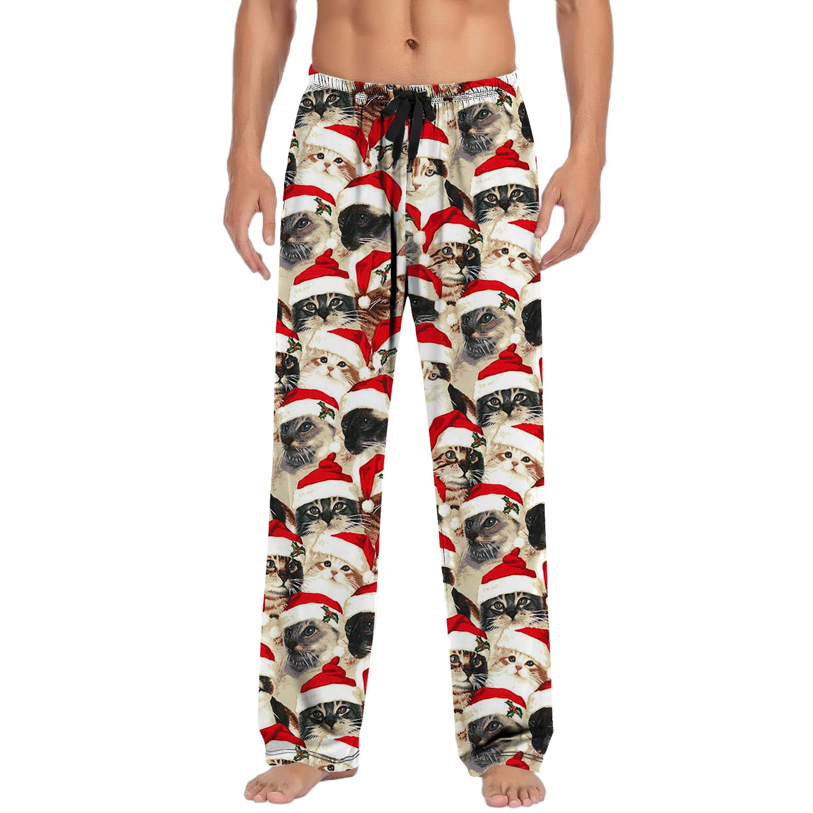 Shpwfbe Christmas Pajama Pants Christmas Pants Christmas Mens Casual