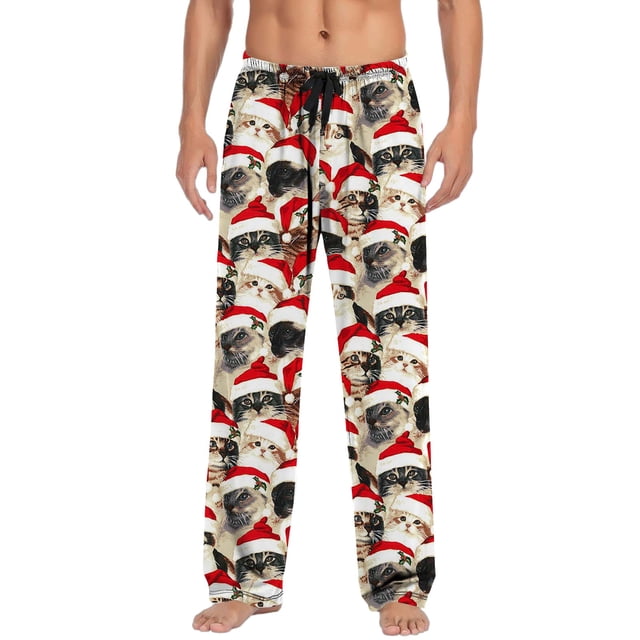 Shpwfbe Christmas Pajama Pants Christmas Pants Christmas Mens Casual