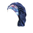 thumbnail image 1 of Shpwfbe Headbands For Women Women'S Satin Printed Wide-Brimmed Hair Band Sleep Cap Chemotherapy Hat Hair Cap Silk Bonnet For Sleeping, 1 of 5