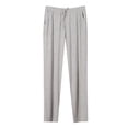 thumbnail image 1 of Shpwfbe Mens Pajama Pants Pajama Bottoms Mens Pajama Pants Pants Thin Elongated OverSized Casual Loose Sports Pants Sleepwear Loungewear Straight-Leg Baggy Grey 3XL, Pajamas for Men, Baggy Pants, 1 of 3