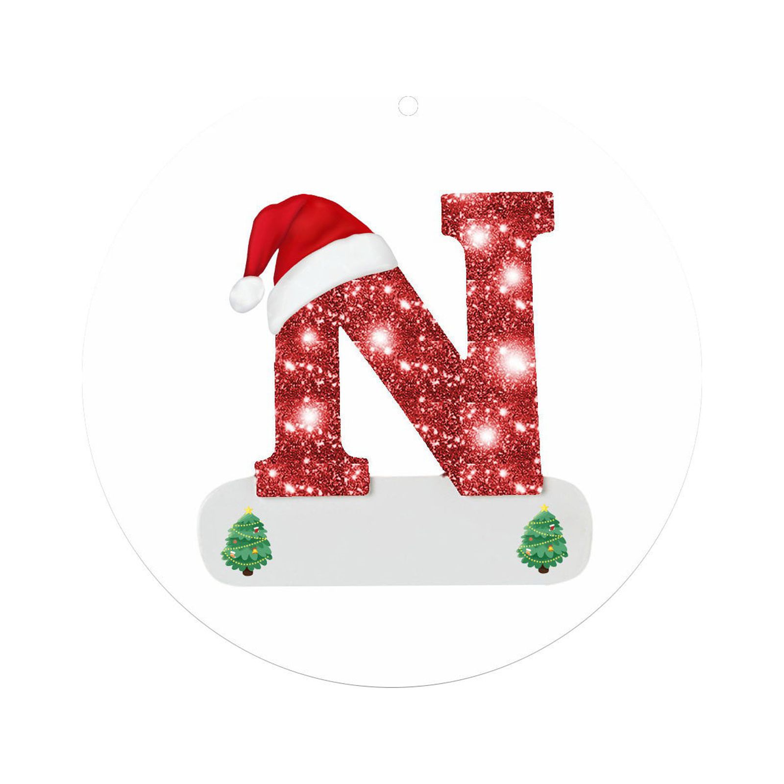 Shpwfbe Ornaments Commemorative Coins Christmas Letter Ornaments Wooden