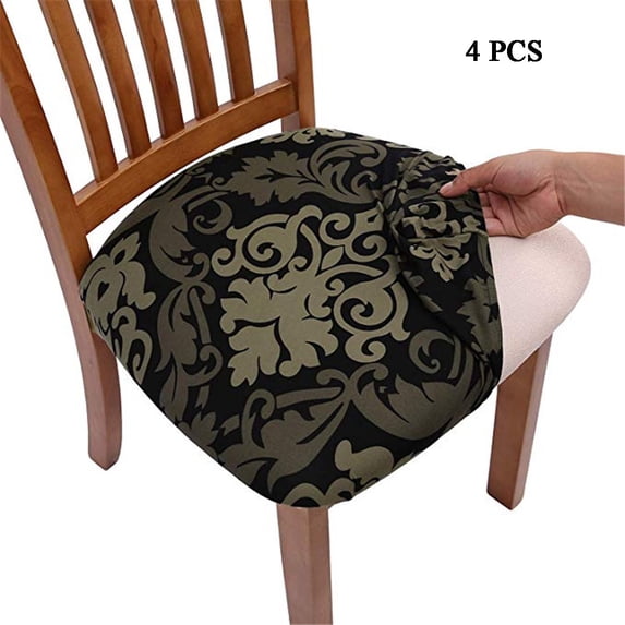 Shpwfbe Room Decor Couch Chair Covers Dining Room Chair Protector Slipcovers Christmas Decoration 4Pcs