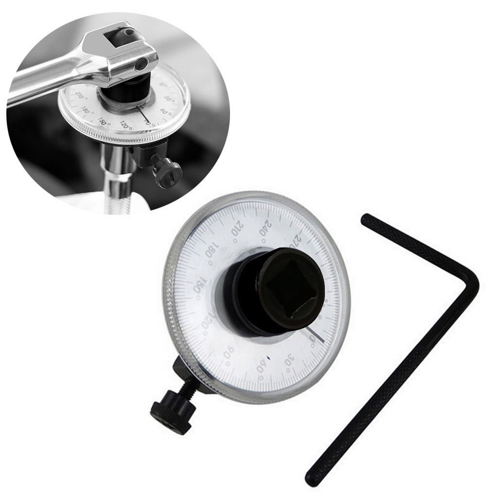Shpwfbe Tools Faucets Gauge Angle Measurer Car Garage Torque Tool Adjustable Drive Meter Tools