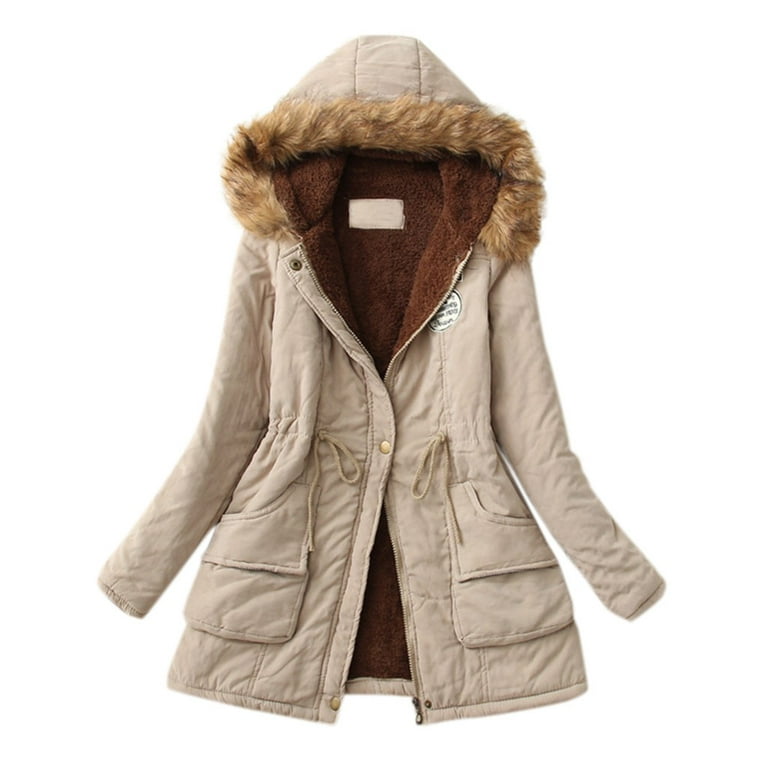 Fall Clearance Sale! RQYYD Womens Plus Size Winter Hooded, 54% OFF