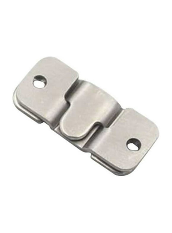 Shpwfbe tool box 1Pairs Stainless Steel Interlock Hanging Buckle Flush Concealed Mount Brackets Stainless Steel Z Clip Bracket Interlock Hanging Buckle Mountain Buckle Picture Display Art