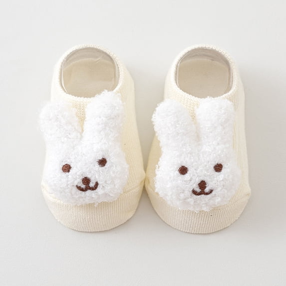 Shqvo Baby Cartoon Non- Crew Socks, Toddler Grip Floor Socks with Anti ...