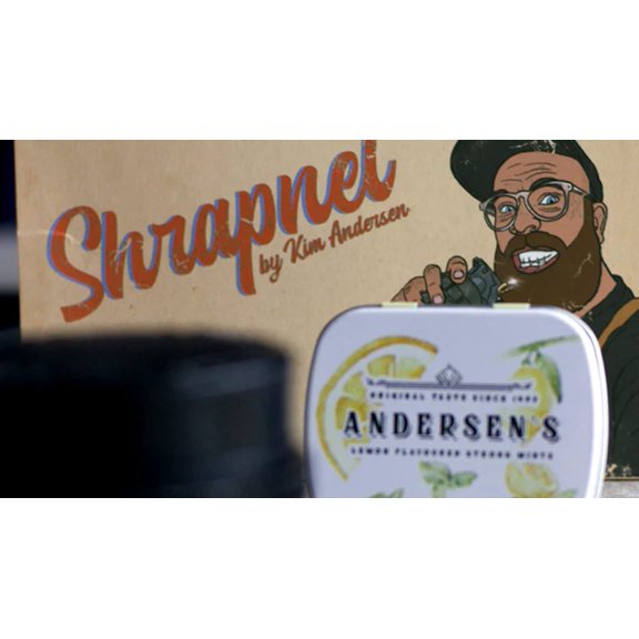 Shrapnel Trick (Gimmicks and Online Instructions) by Kim Andersen