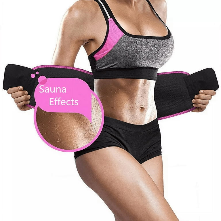 Waist Trimmer Sweat Waist Trainer Belts Stomach Wraps for Women  Bodybuilding