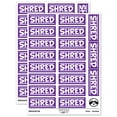 thumbnail image 1 of Shred Border Top Bottom Sticker Set - Purple - Gloss Finish - 2.00" Large, 1 of 7