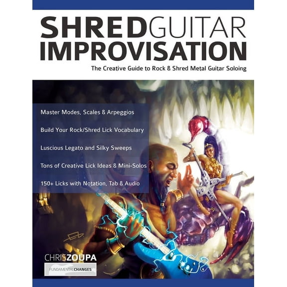 Shred Guitar Improvisation (Paperback)
