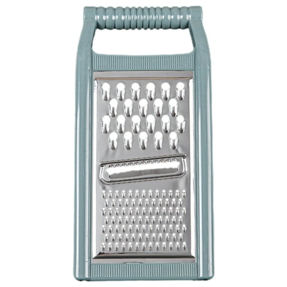 Stainless Steel Kitchen Grater for Vegetable and Cheese Slicing with Anti Slip Design Multi Color